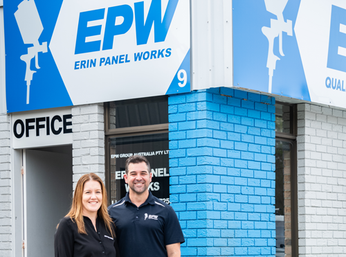 Scott Cronk from Erin Panel Works - panel beating
