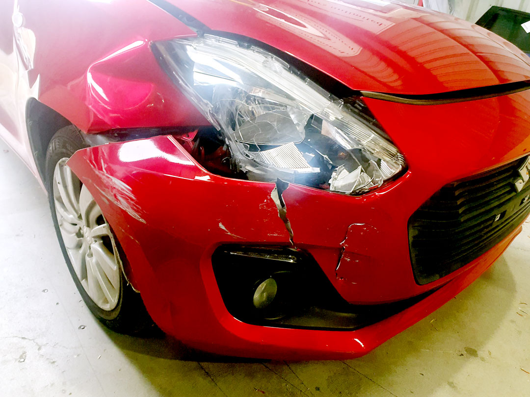 Before Smash Repair Erina Subaru